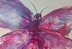Butterfly - Elisabeth van Uden - Encaustic Painting