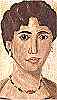 Lady from Fayum - modern interpretation